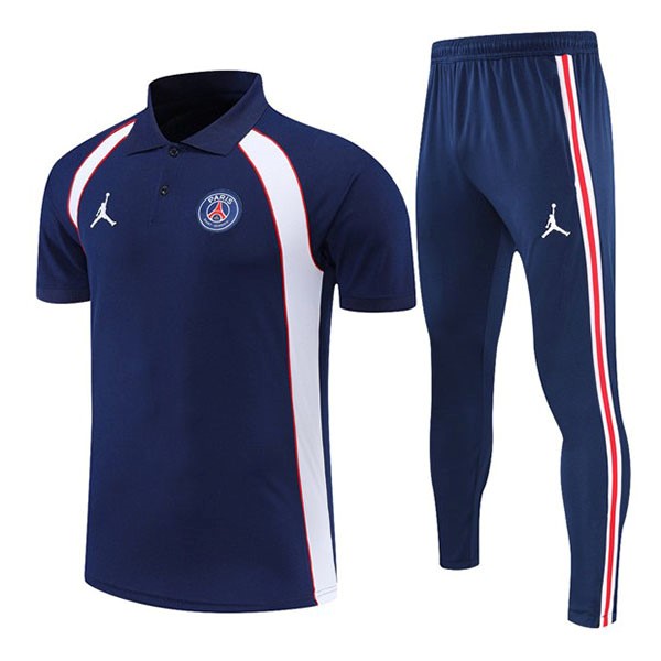 Polo Paris Saint Germain Ensemble Complet 2022-23 Bleu Marine